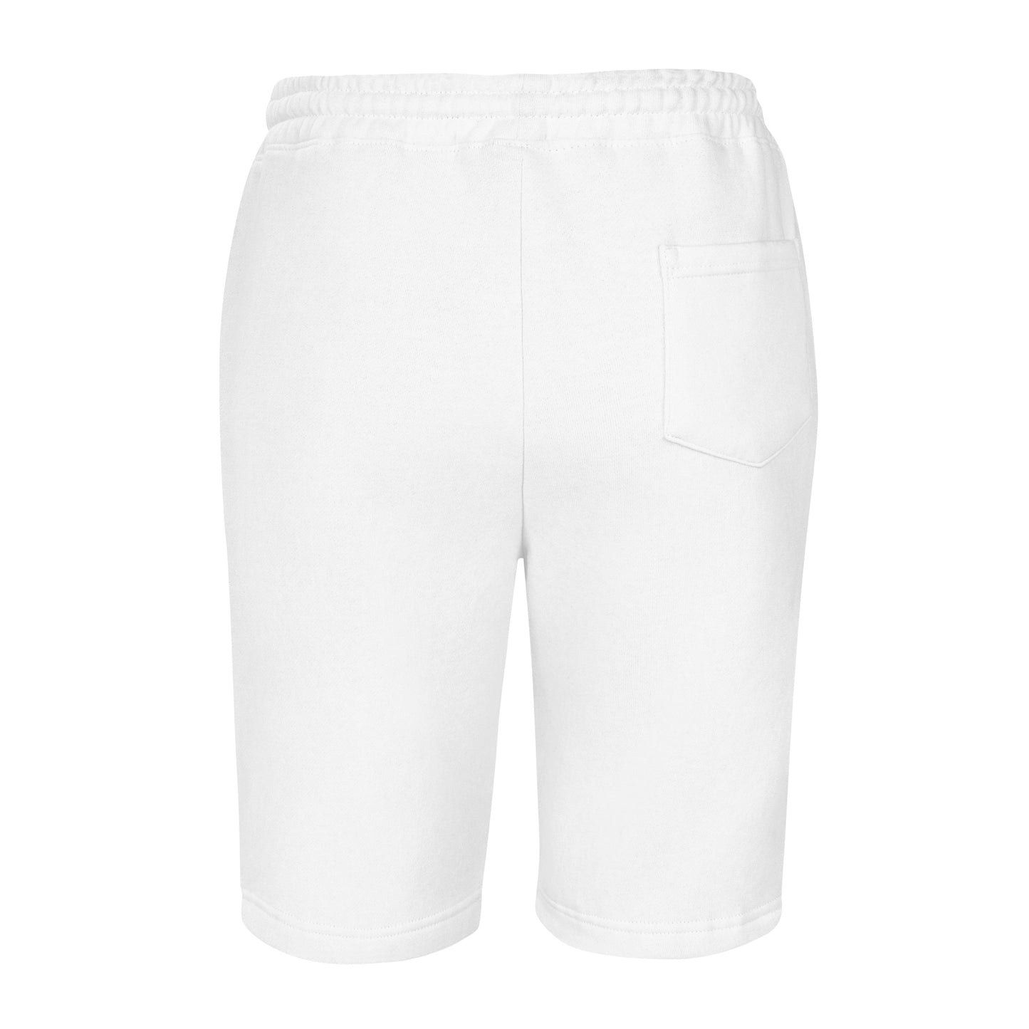 M.N.F.S. Men's fleece shorts White
