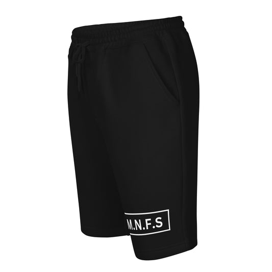 M.N.F.S. Men's fleece shorts Black