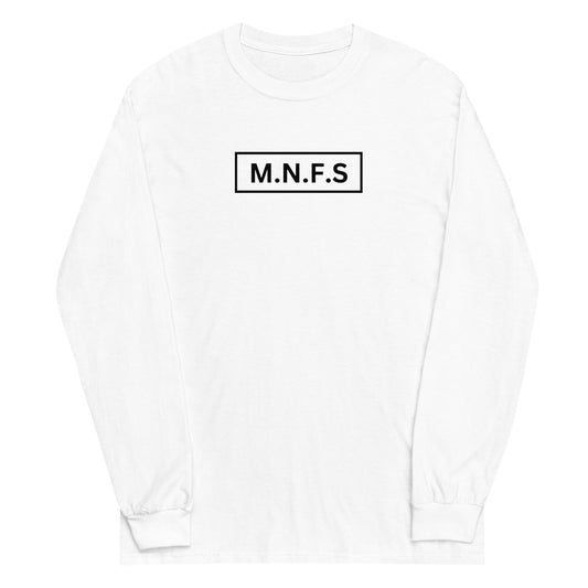 M.N.F.S. Long Sleeve Shirt White