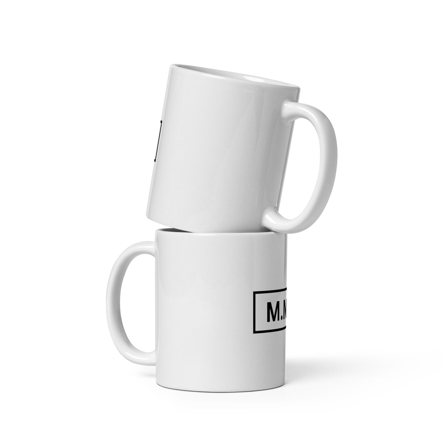 M.N.F.S. White glossy mug